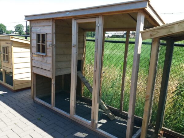 Konijnenren kippenverblijf MR hoog
